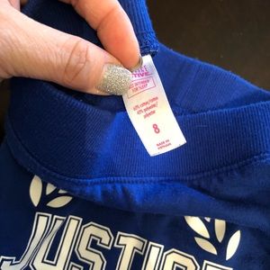 Justice sweats